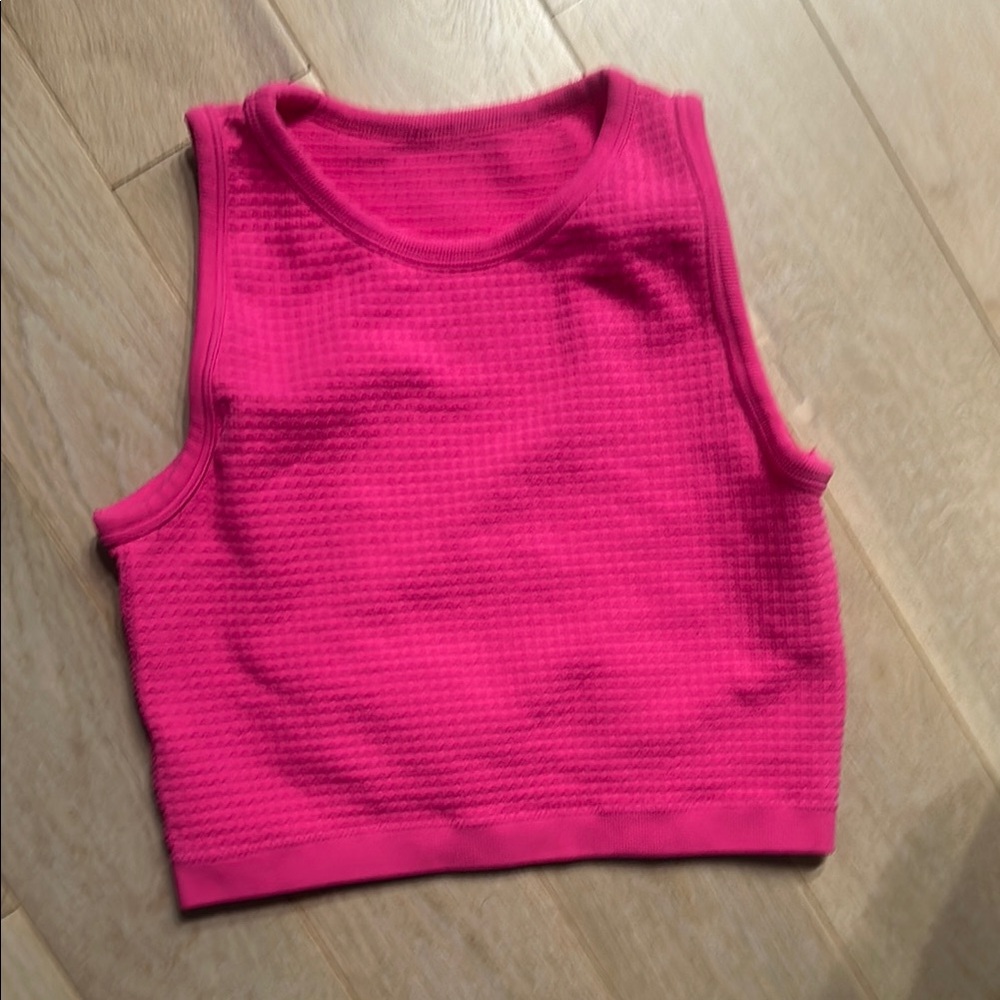 Zara Vibrant Pink Kids Tank Top